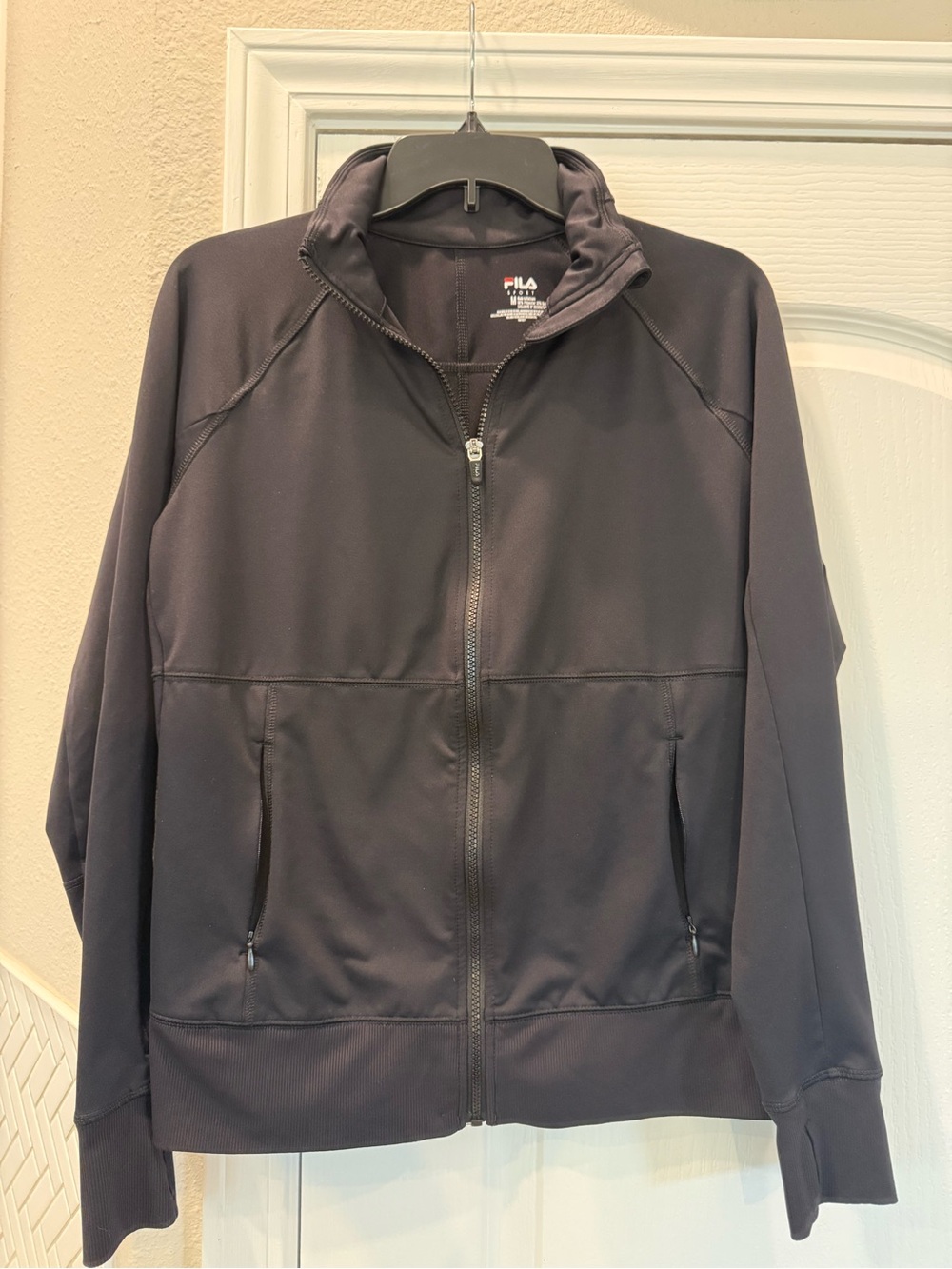 Fila Women’s Black Full-Zip Track Jacket